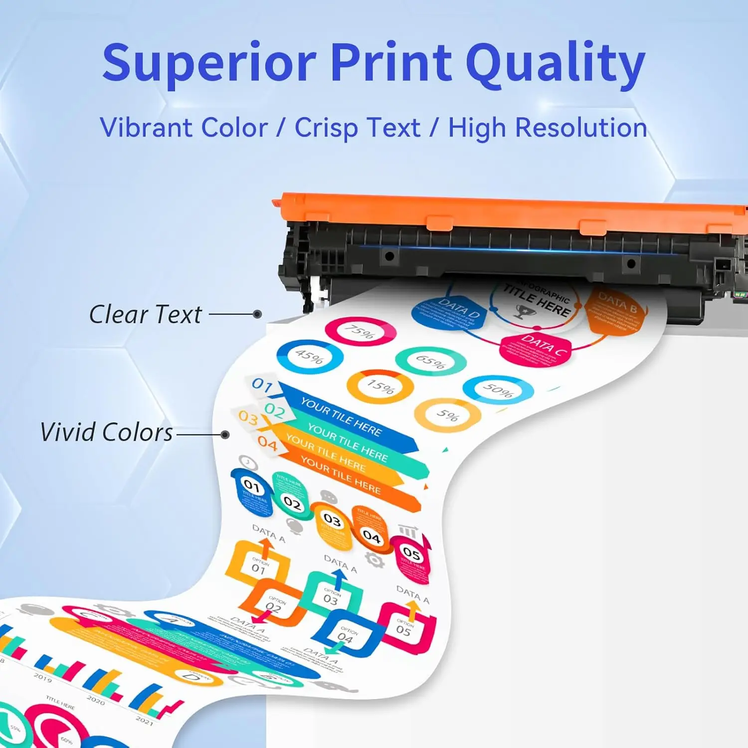 210X Toner Cartridges 4 Pack High Yield (with Chip) Compatible Replacement for HP 210X 210A for Color Laserjet·New Popularity