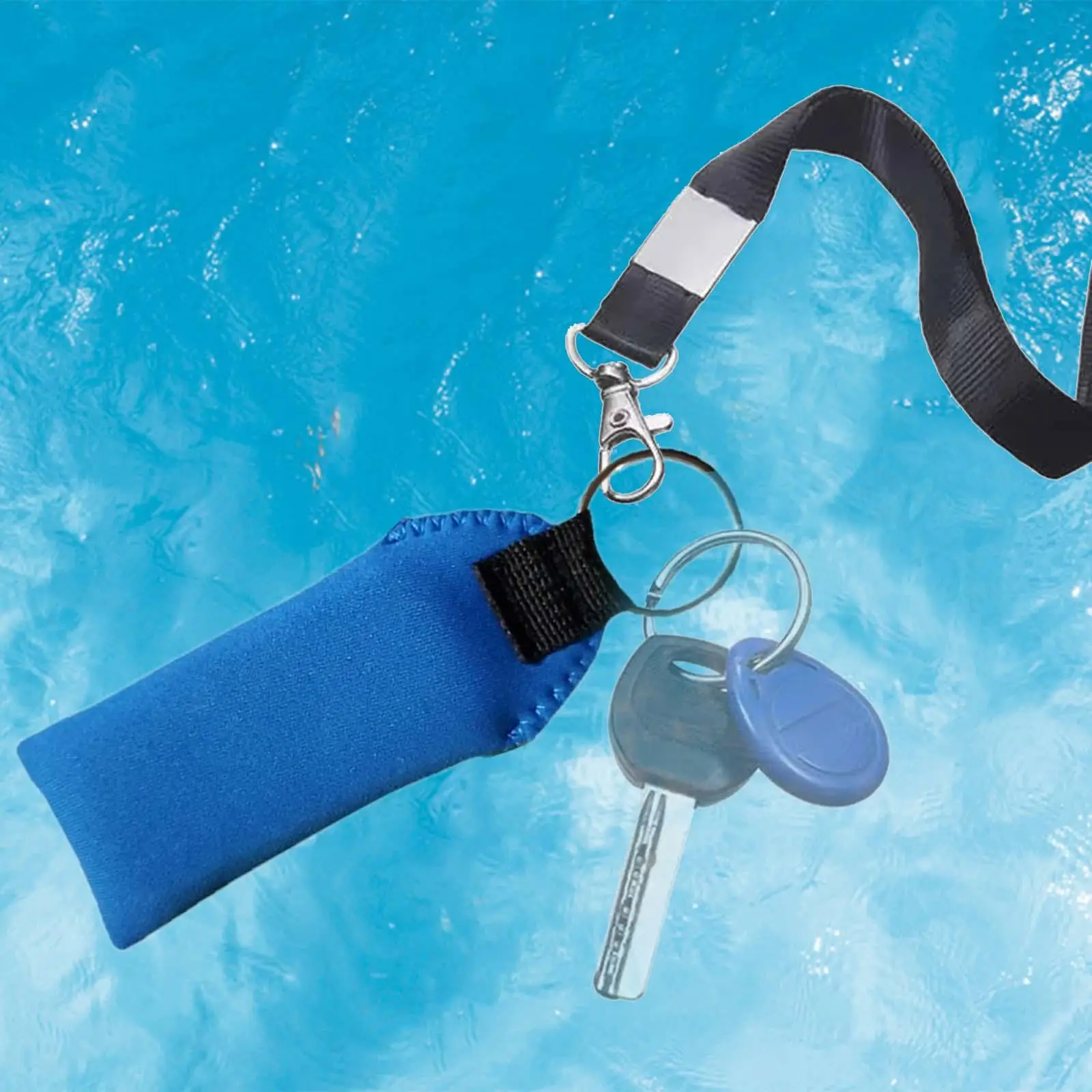 Pływający brelok do kluczy od łodzi, unikalny, neoprenowy, wodoodporny, pływający uchwyt na klucze do nurkowania, surfingu i aktywności na świeżym powietrzu.