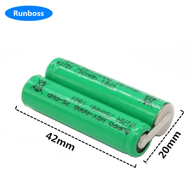 New 2.4V 1200mAh AAA EBR-BG2040 Ni-MH Electric Shaver Battery For Philips HQ8505 BodyGroom 7100 TT2040/32, BG2040/34