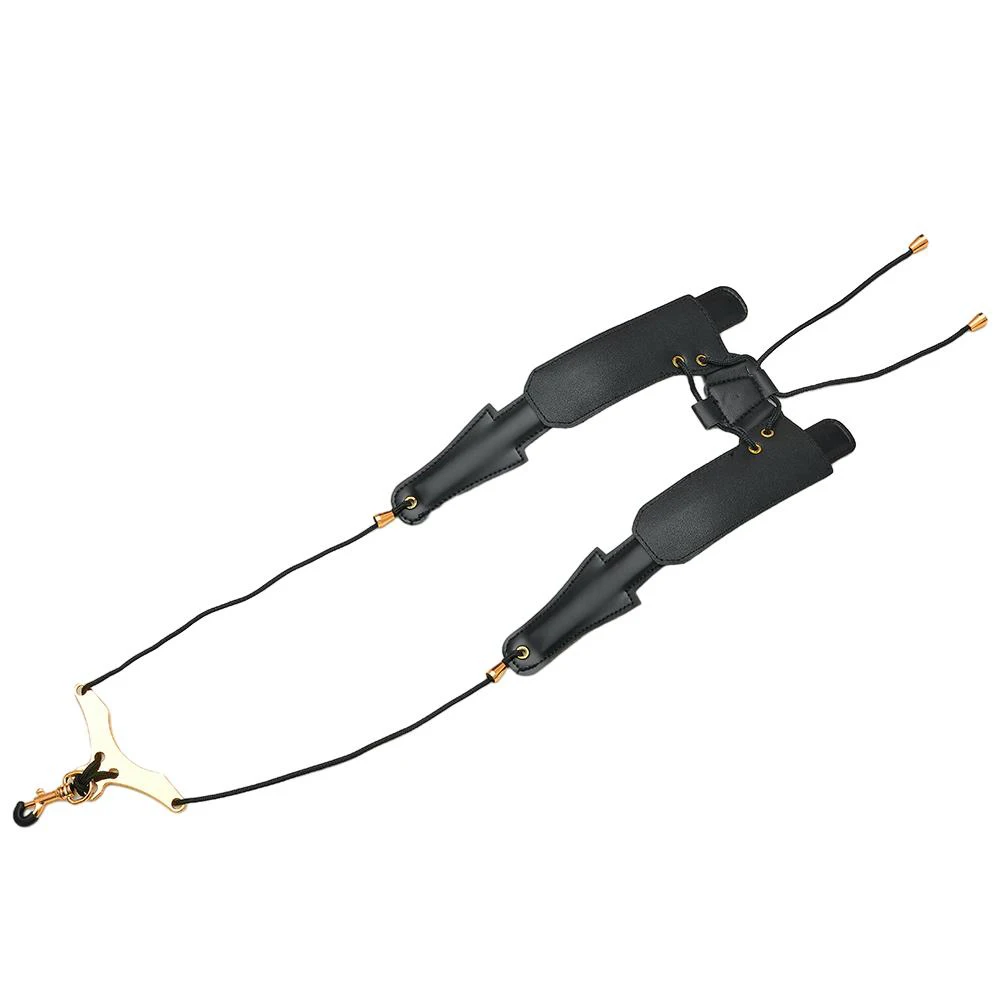 Shoulder Straps Saxophone Strap Adjustable Length Avoid Neck Problems PU Leather Security And Stability Musical Instruments