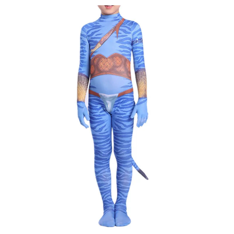 Miniso Kostuum Voor Kinderen Cosplay Kinderen Jongen En Meisje Avatar De Manier Van Water Buitenaardse Kerst Halloween En Maskerade Feest