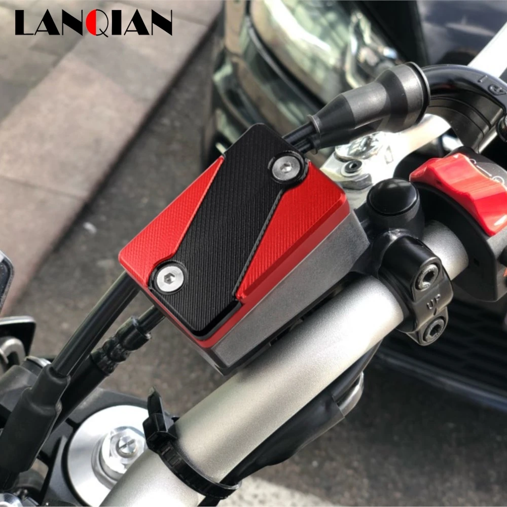 

For HONDA CRF250 RALLY/R/RR CB300F/R MSX125 CBR150R CBR125 CBR400R/F/X Motoreyele Accessories CNC Rear Brake Reservoir Cover