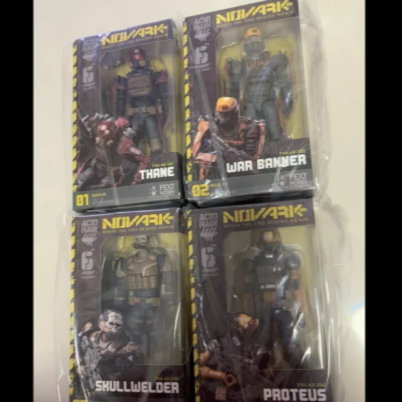 متوفر في المخزون الأصلي حقيقية حمض المطر الحرب 6 بوصة Ar-001 لورد/002 معركة العلم/003 لحام الجمجمة/004 الجندي 1/12