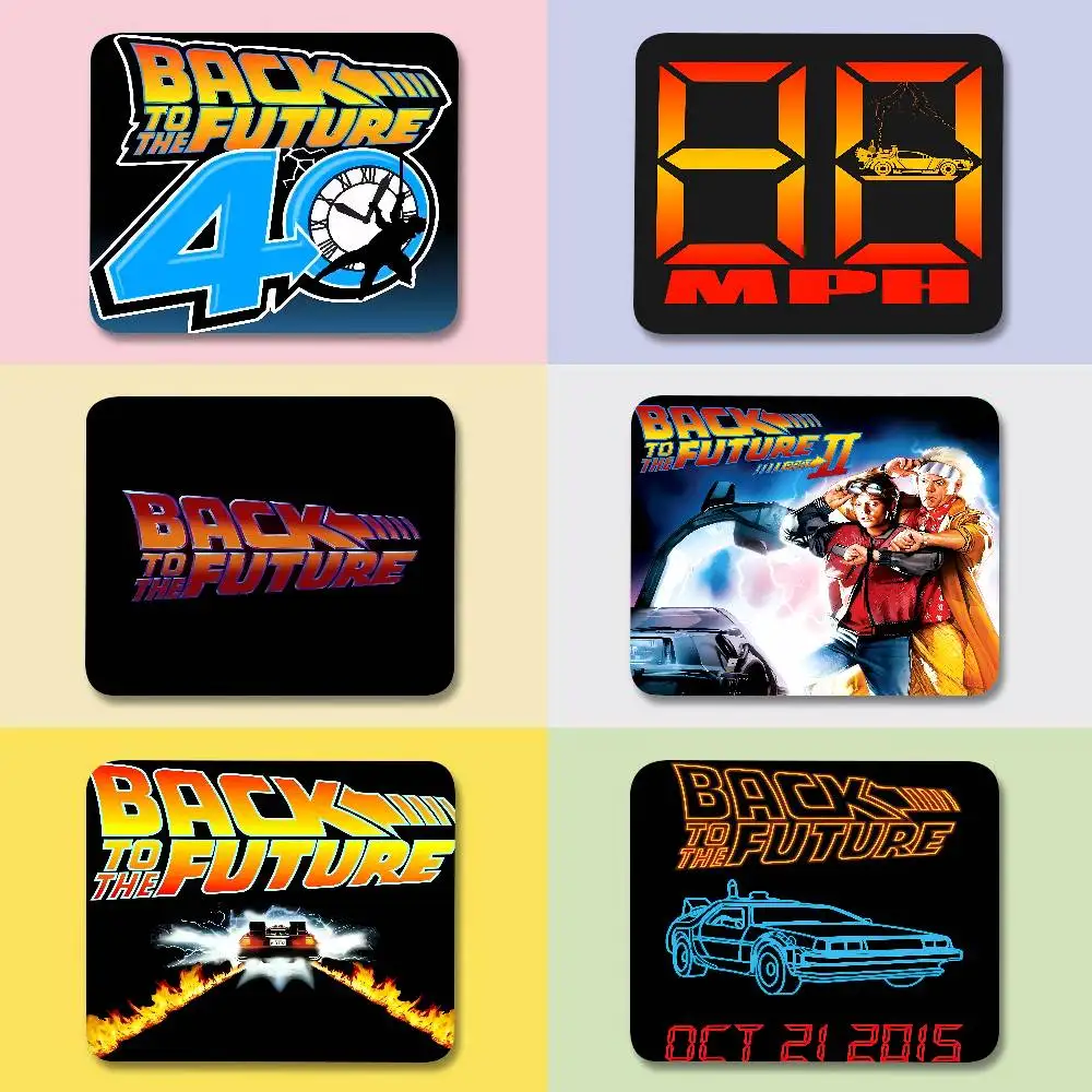 Movie B-Back To The F-Future Mouse Pad Gaming Laptops Mousepad Gamer Carpet Keyboard Desk Protector Anime Cartoon Mouse Pads