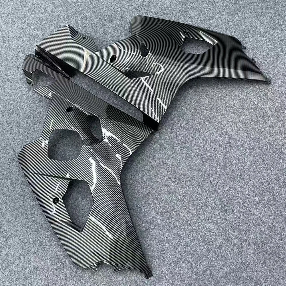 ABS motorcycle fairings are suitable for GSXR600 750 K4 large body kit side panels a pair of 04 05 2004 2005 carbon fiber paint