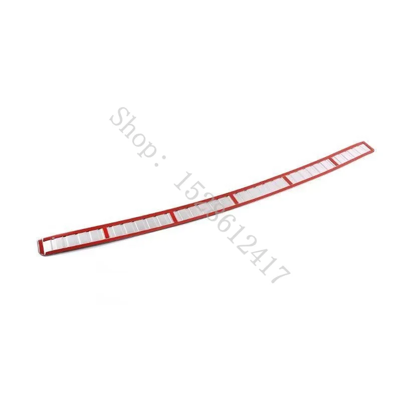 Autozubehör Heckstoßstangenschutz Kofferraumleistenabdeckung Zierleiste für Mercedes Benz GLE GLS Klasse W167 X167 2020-2026 – Detail 2