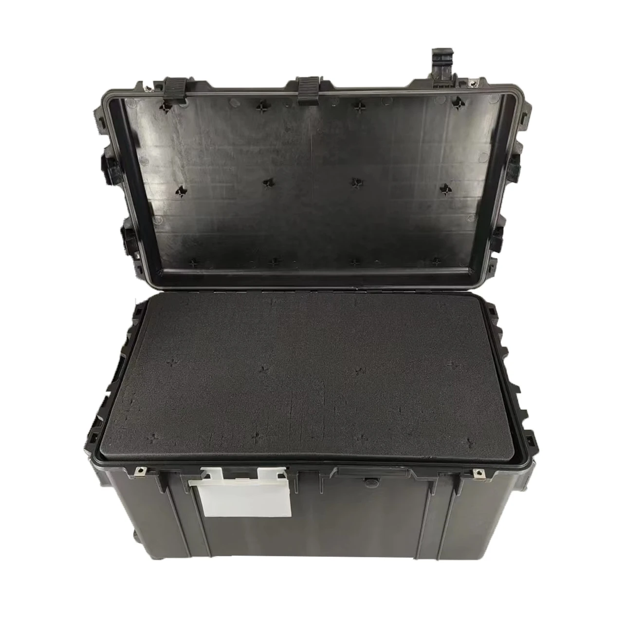 DPC134-3 Outdoor Large Waterproof Plastic Tool Storage Case Carrying Retractable Case With Wheels 800*490*450mm