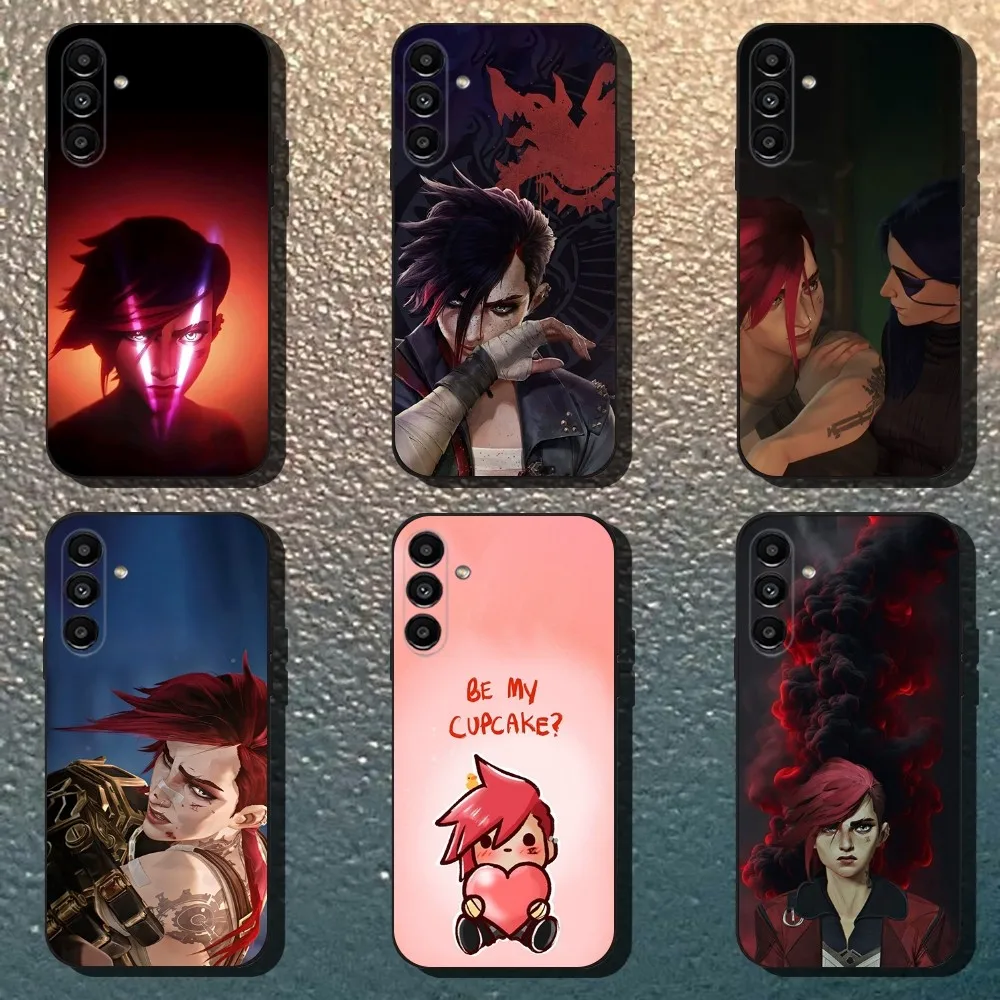 

Caitlyn Vi CaitVi A-Arcane Phone Case For Samsung Galaxy A13,A21s,A22,A31,A32,A52,A53,A71,A80,Soft Black Shell