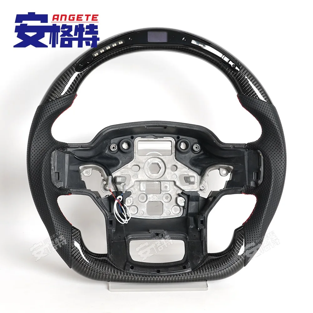 

The list price is oneApplicable to:Suitable for 21-25 Ford Raptor Ford F150/raptor carbon fiber LED car steering wheel modificat