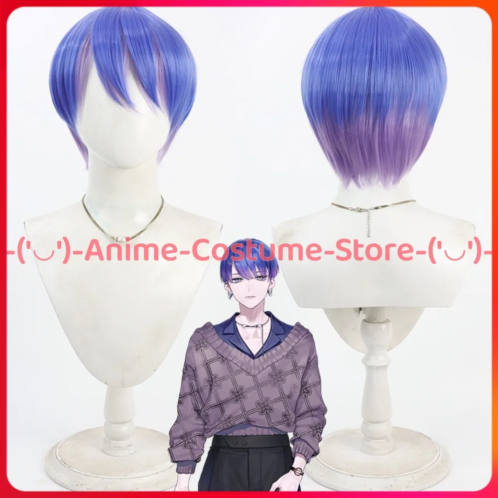 

VTuber Ukyou Mao Cosplay Wig Anime Game Character Halloween Carnival Party Costume Wigs Heat Resistant Synthetic Hair