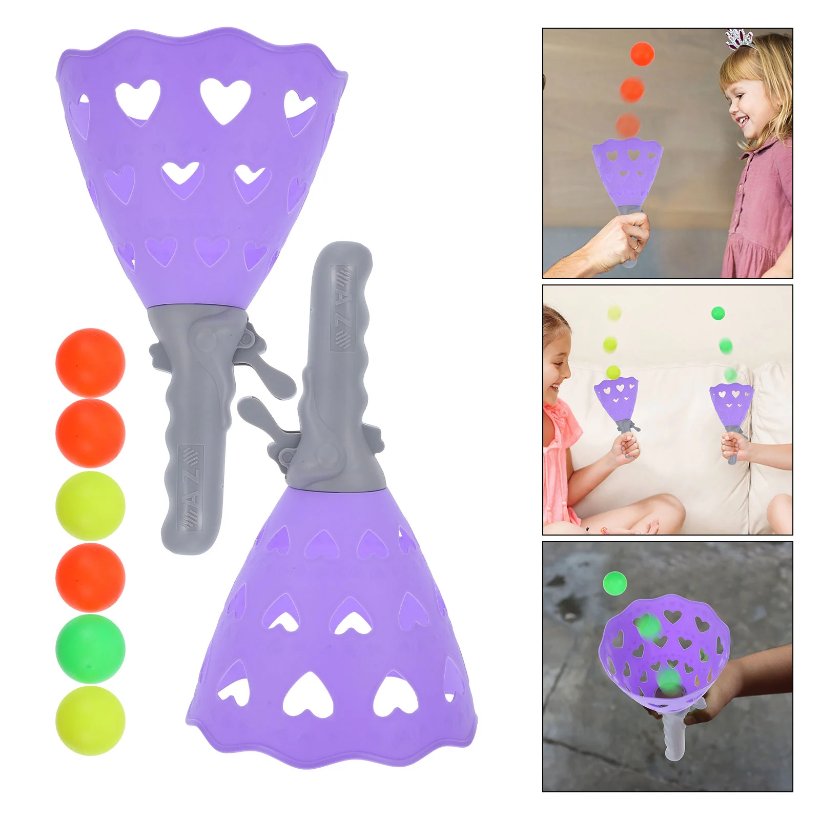 IkFunny-mir de jeu de balle pour enfants, lanceur de prise, jouets d'extérieur, 1 ensemble