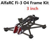AlfaRC Fi-3 O4 Frame Kit FPV RC Racing Drone for DJI O4 Air Unit Caddx Ratel 1303 1404 Brushless Motor BE122 GPS Elrs 5.8G VTX