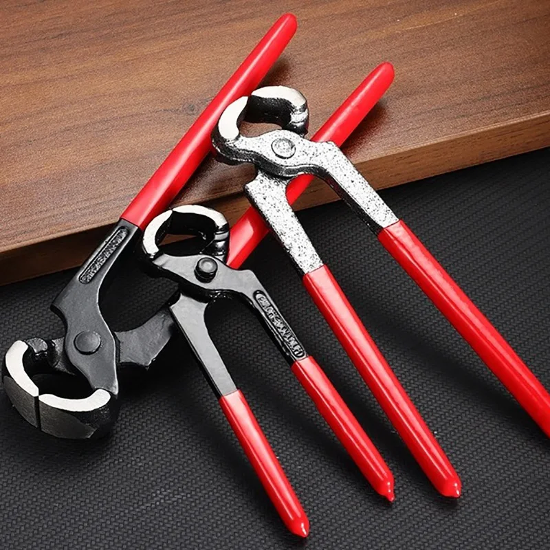 Multifunctional Walnut Pliers Nail Puller End Cutting Pincer Woodworking Staple Remover Shoe Motorcycle Repair Hand Tool