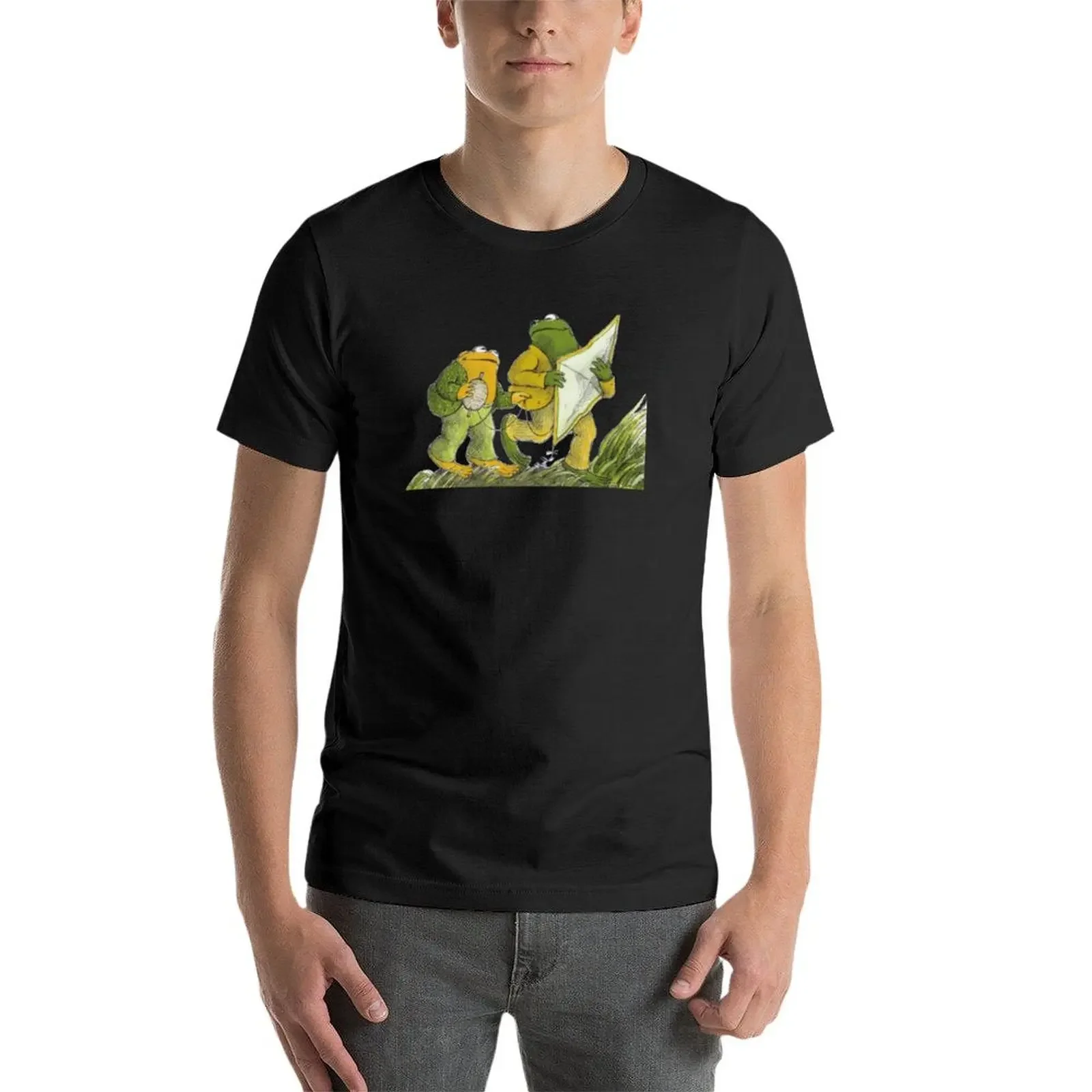 Frog and Toad Kites T-Shirt quick-drying baggy shirts man t shirt clothing for men