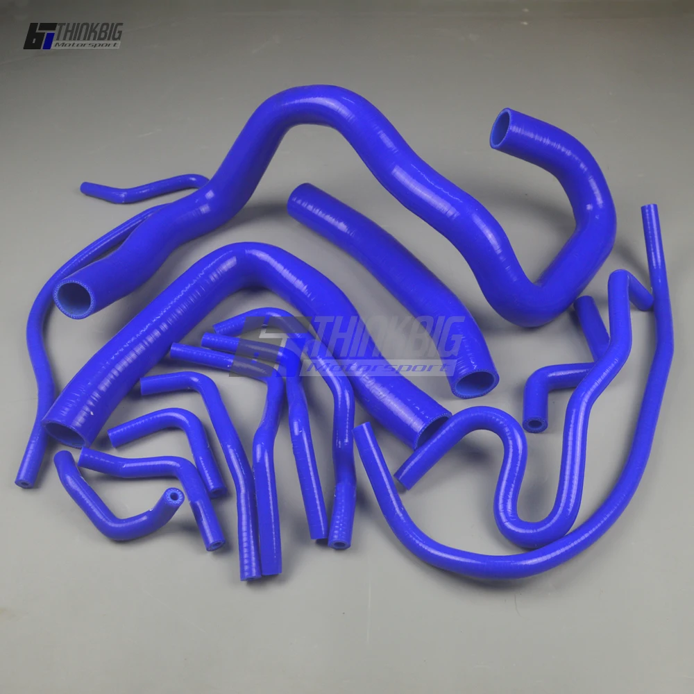 Silicone Radiator Hose Kit For 2007-2014 Mitsubishi Lancer/Galant Fortis/EX JDM 1.8L/2.0L 4B10/4B11 CY2A/CZ4A  (14pcs)