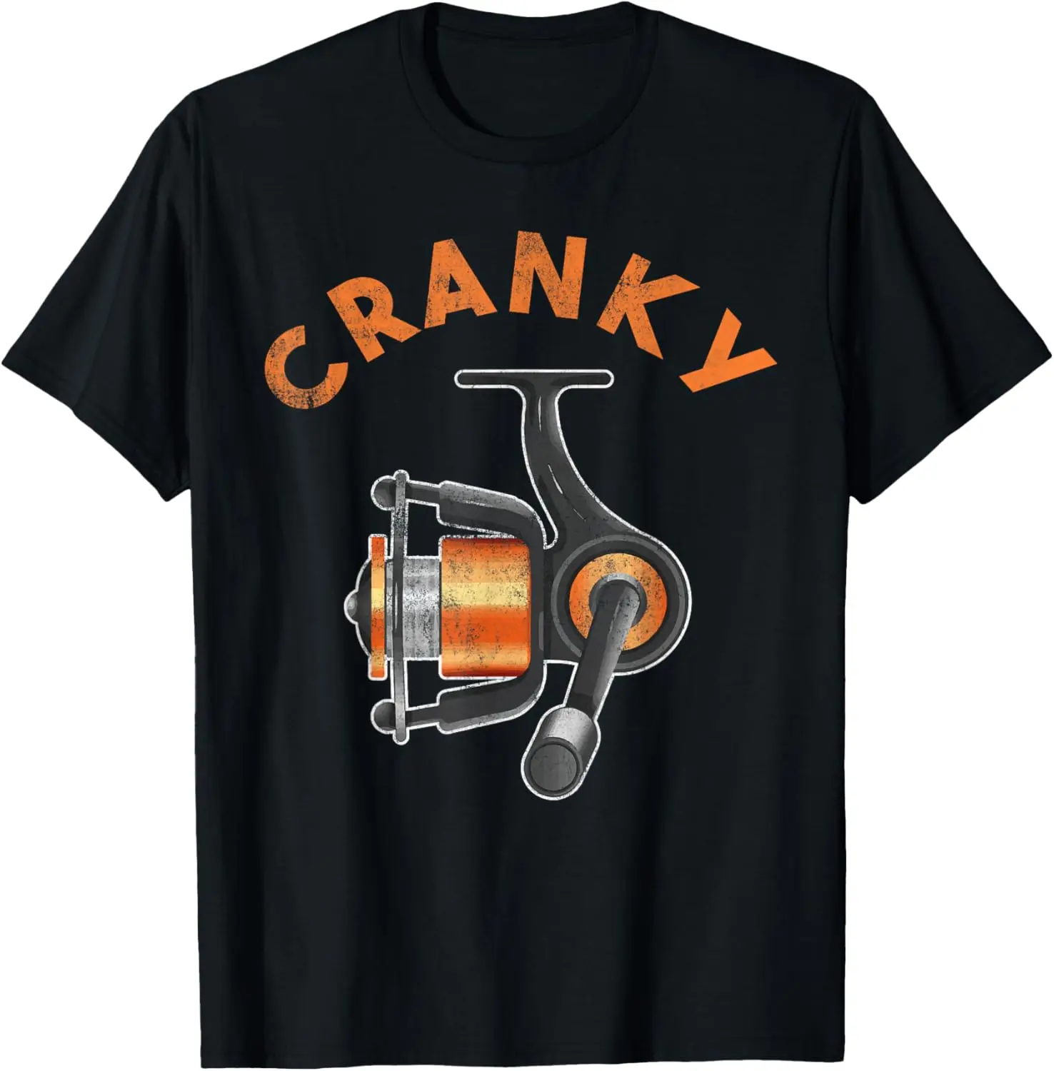 

Funny Cranky Fishing Reel Pun Fishermen Humor T-Shirt