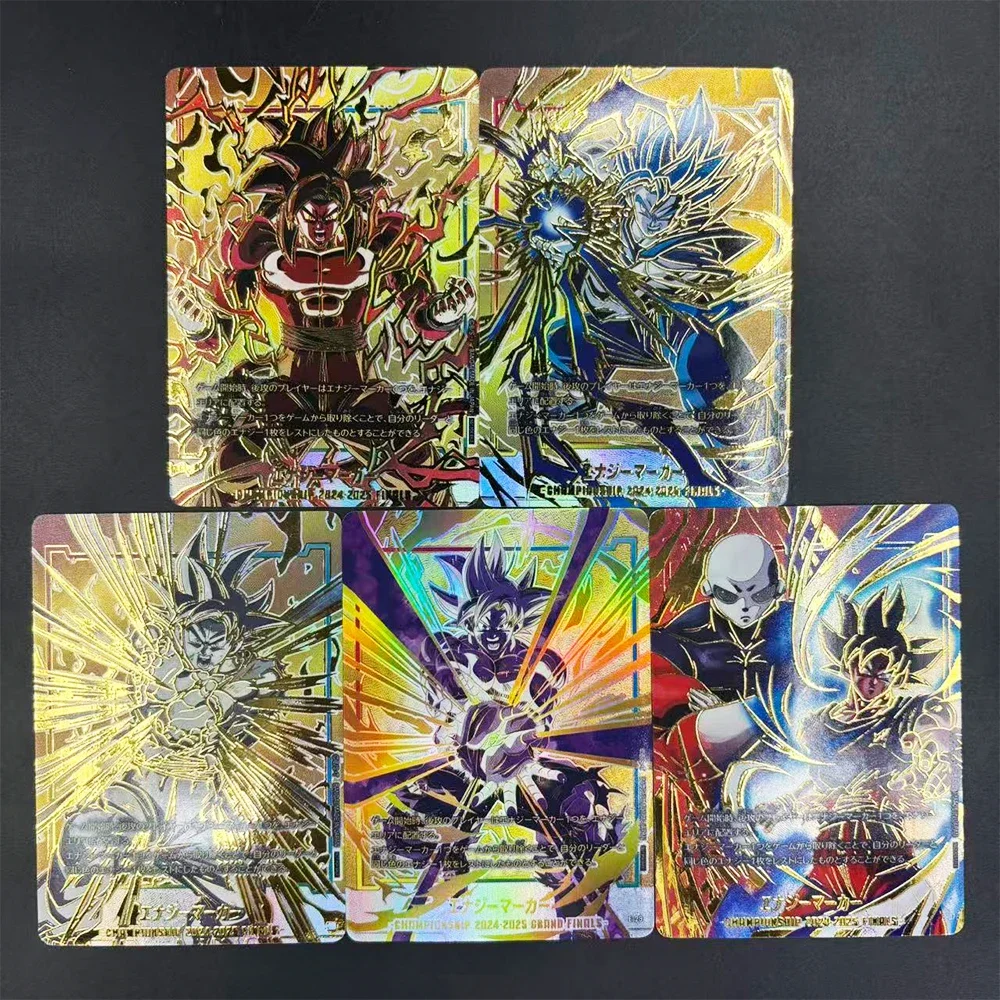 

Коллекционные карточки Dragon Ball: DIY-набор «Сон Гоку и Гогета» ЧЕМПИОНАТ 2024-2025: Финальные карты высокого качества, сделанные своими руками, игровые карты, подарок, игрушка