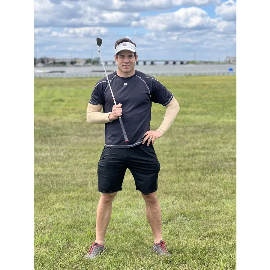 زوجان من أكمام الذراع المبردة للحماية من الشمس من Aegend، أكمام شمسية لتغطية الوشم للرجال والنساء والشباب