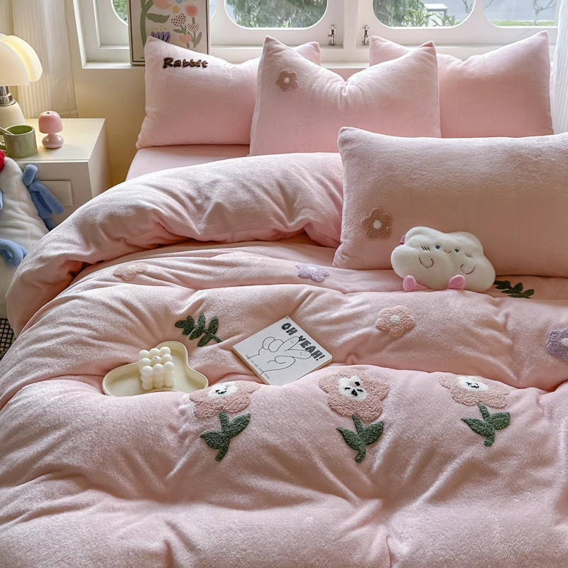 housse-de-couette-pour-une-personne-en-velours-de-lait-epais-et-en-velours-corail-avec-broderie-rose-200x230-housse-de-lit-housse-de-couette