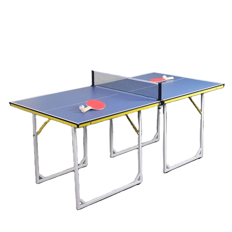 

Portable Folding Table Tennis Table Indoor 2-piece Ping Pang Table For Kids