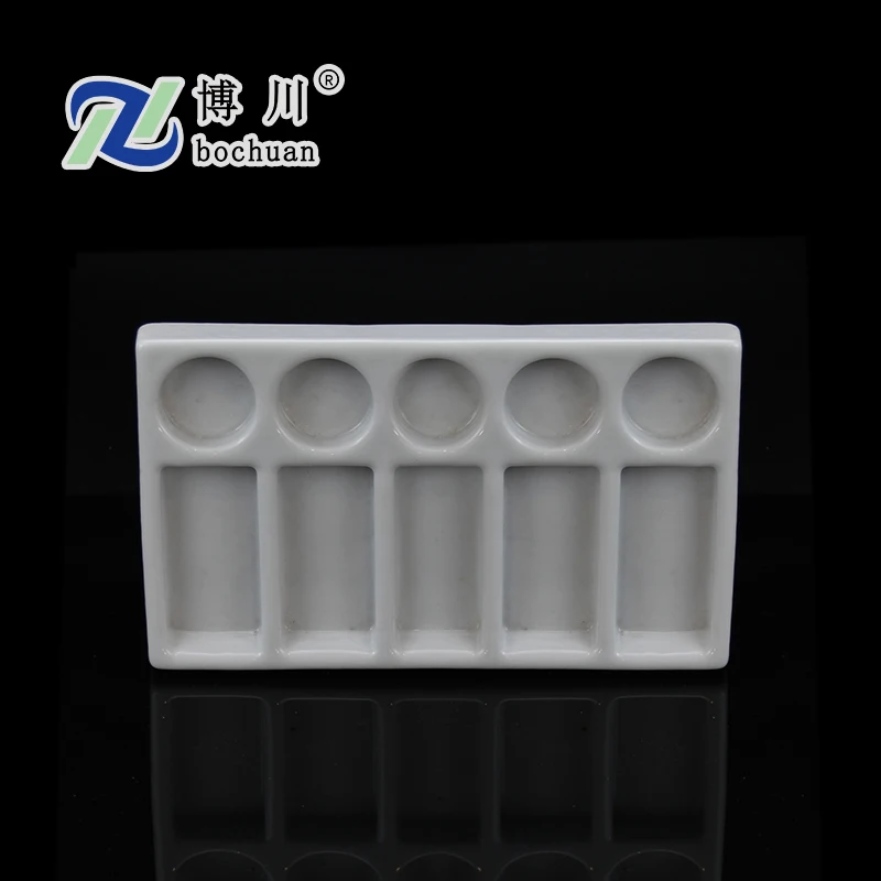 GG Ceramic Palette lab Glaze Color Palette with Cover for Porcelain Teeth