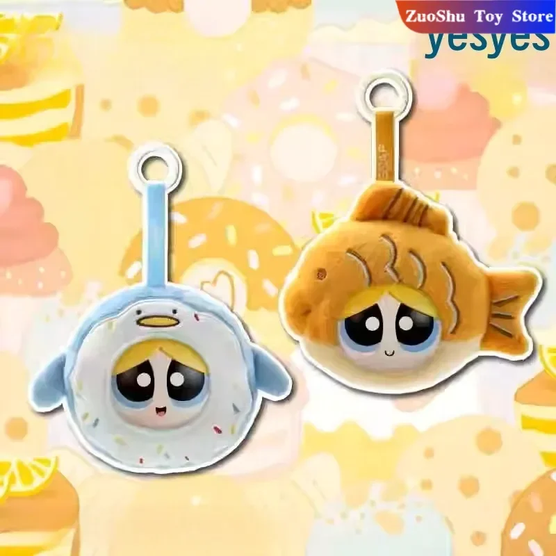 

The Powerpuff Girls Bakery Blind Box Pendant Baking Series Vinyl Doll Interior Decoration Holiday Kawaii Girl Friend Gift New