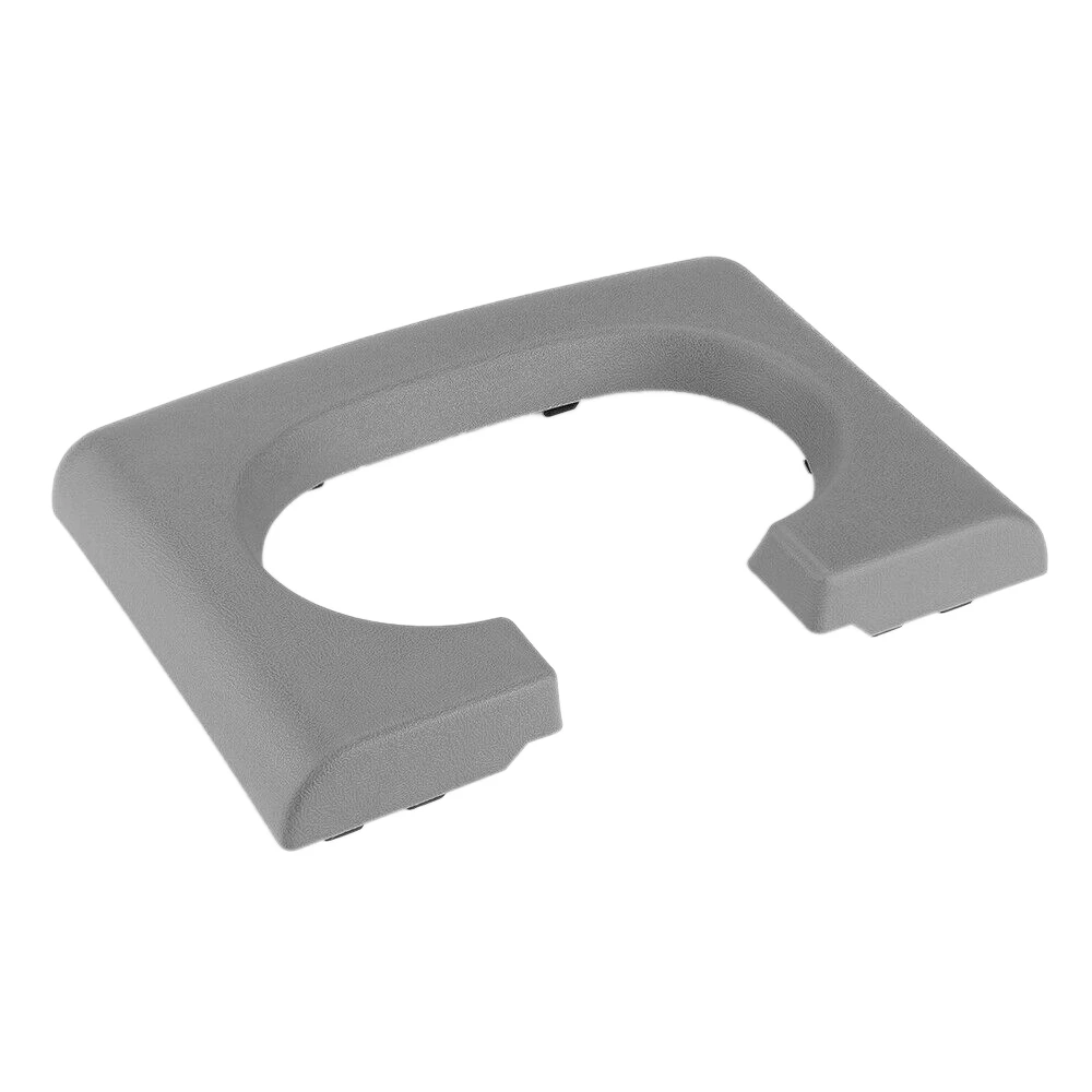 

Center Console Cup Holder Armrest Pad Replacement Grey for Ford F150