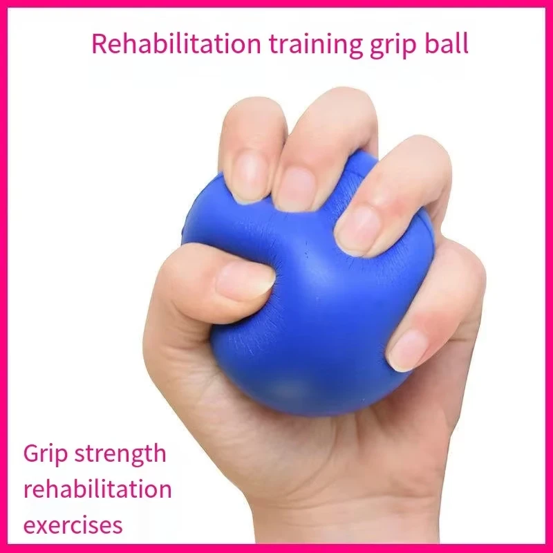 Handgriff-Verstärker & Massageball, Therapie-Reha-Gerät für Erwachsene, Fitness-Büro-Heim-Trainingsgerät, Weicher Schaumstoff-Stressabbau-Gripper