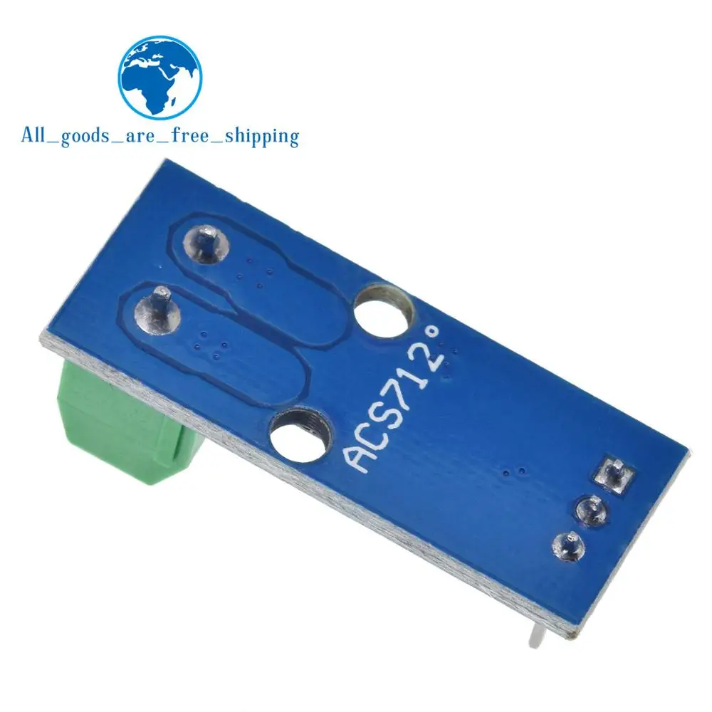 TZT 1/3PCS  Hot Sale ACS712 5A 20A 30A  Range Hall Current Sensor Module ACS712 Module For Arduino 5A 20A 30A