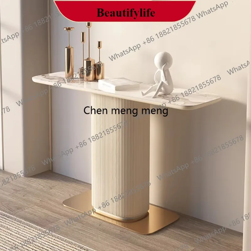 

Trendy Modern Corner Table Elegant Beauty Delicacy Unique Console Tables Quality Simple Mesa Esquinera De Sala Home Furniture