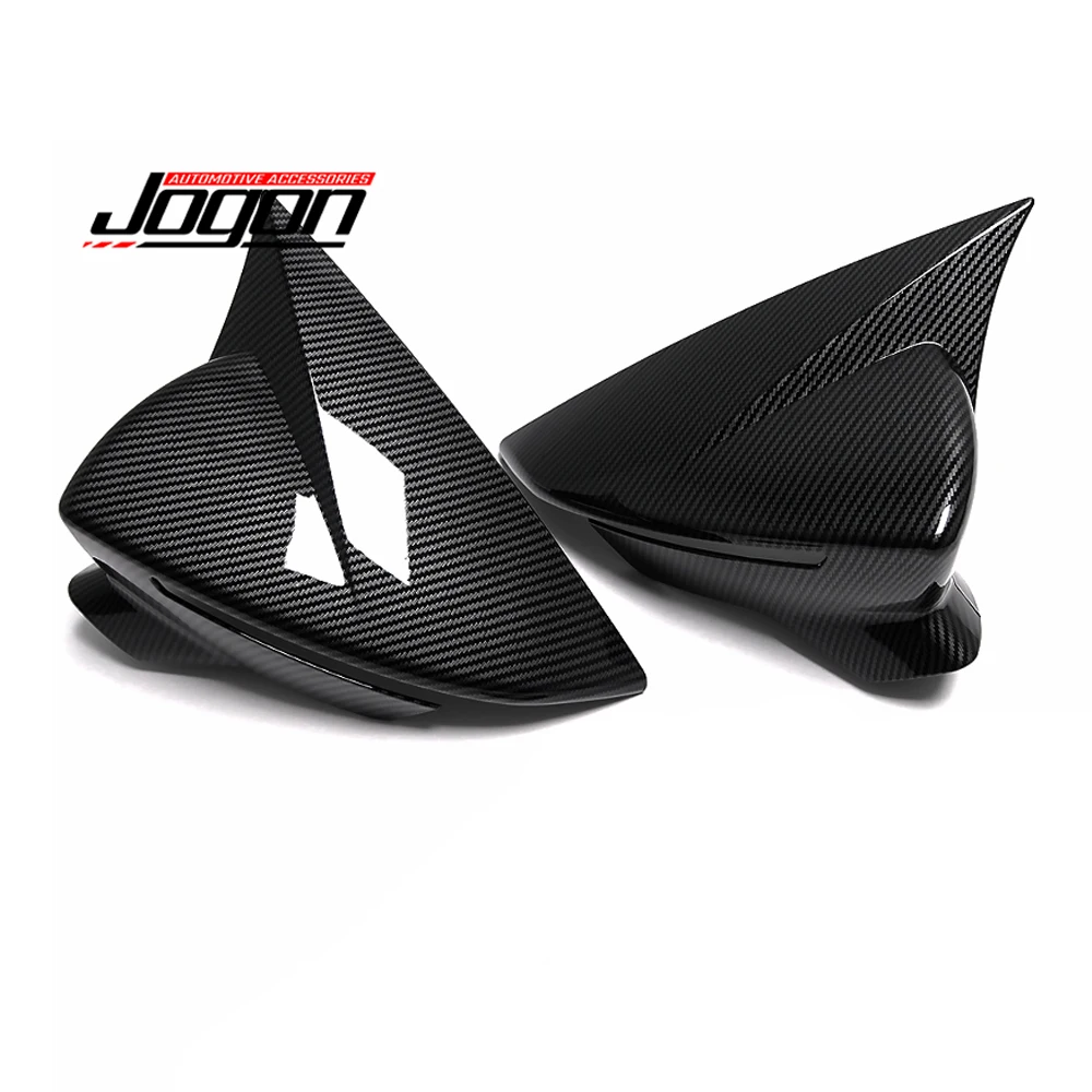 Carbon Fiber Look Rear Mirror Caps Rearview Mirror Cover For Seat Leon MK3 2013-2019 Ibiza MK5 Arona KJ7 2017-2020