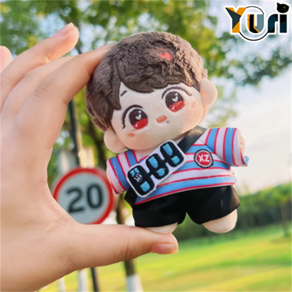 Yuri Wang Yibo Xiao Zhan Athletic Wear Suit Clothes For 10cm Plush Doll Clothes Toy Costume Cosplay Cute Gift C GG Pre-order