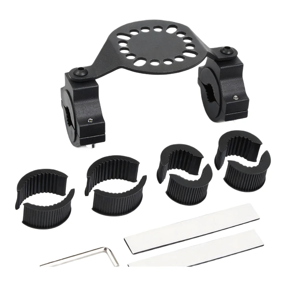 Black UTV Fuel Can Mount Secure Fuel Can Holder For UTV Fuel Can Mount for atv Gas Container Holder Black Powder Coated