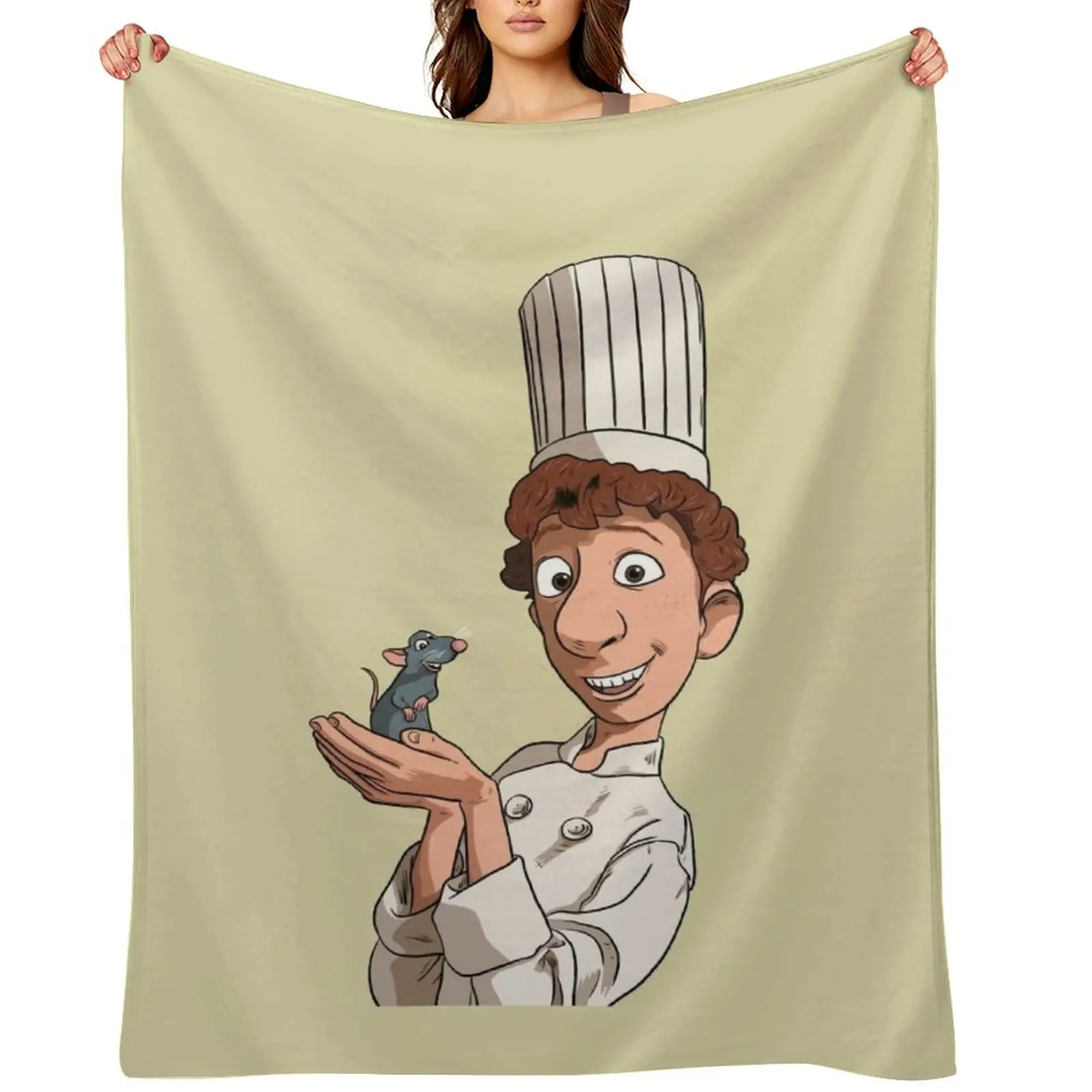 Ratatouille - Remy and Linguini Throw Blanket Luxury Blankets For Baby Luxury Thicken Soft Big Blankets