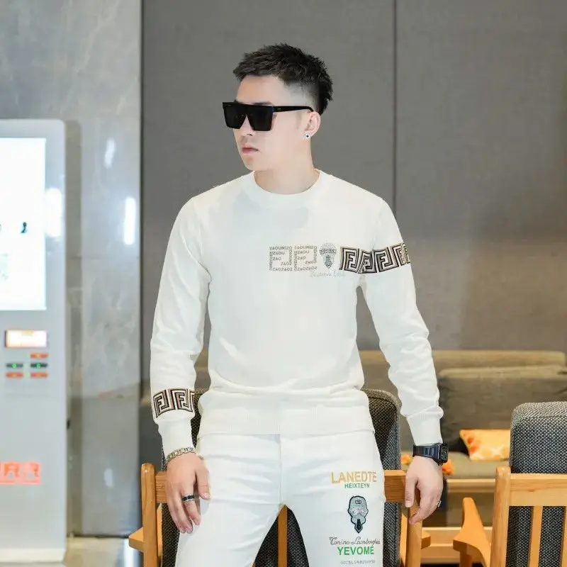 

Высококачественный мужской вязаный свитер с длинным рукавом: комфортный, осенне-зимний, повседневный, однотонный, премиум-класса, создающий ощущение роскоши и максимальный комфорт.