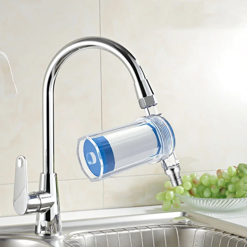 Universeller Wasserrohrfilter PP-Baumwolle Duschfilter Sprühfilter Wasserhahn Wassererhitzer Reinigung Küchen- und Badezimmerzubehör – Detail 3