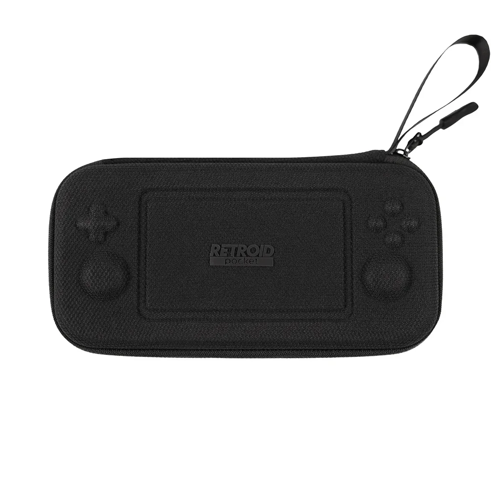 

Black White Grip Storage Bag for Retroid Pocket 4 /4 Pro Handheld Gamepad Carry Case for Retroid Pocket Retro Video Game Console