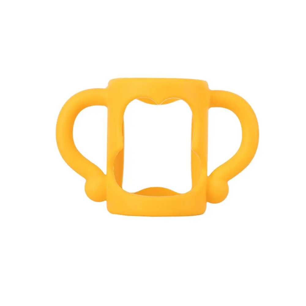 

Soft Silicone Heat Resistant Wide Mouth Grip Baby Bottle Handles Universal Handle Feeding Bottles Accessories