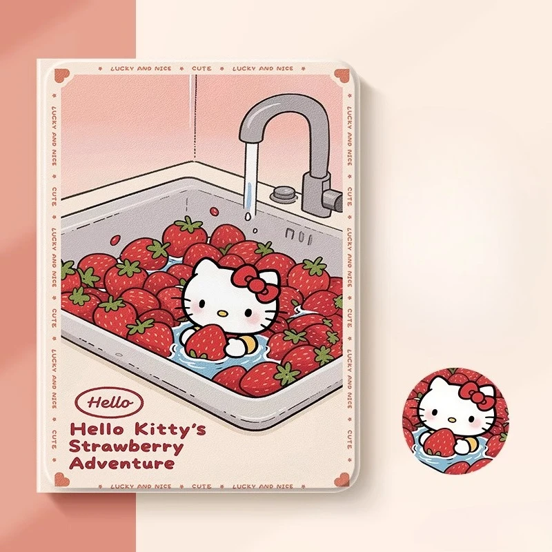 حافظة هالو كيتي لهاتف سامسونج جالاكسي تاب S7 S8 A9 S9 S10 S11 FE PLUS 11 12.4 13.1 بوصة غطاء لوحي A8 10.5in حافظة واقية