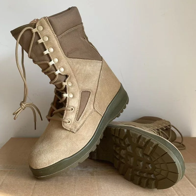 

2026 New Spring Hiking Shoes For Men Anti Slip Climbing Shoes Man Top Quality Outdoor Footwear Suede Leather Trekking Boots