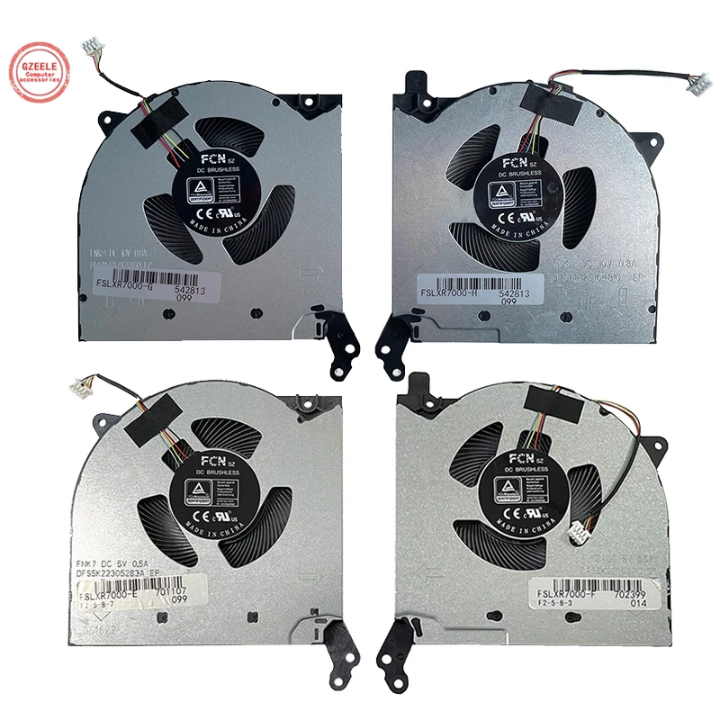 New CPU Cooling Fan For Lenovo Y7000 Y7000 P 2020/H Savior R7000 R7000 P 2021 Fan 5P Y550-15