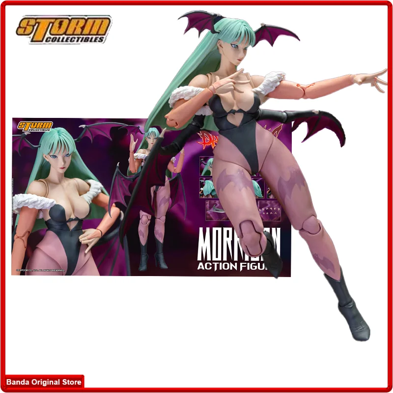 100% In Stock Original Storm Toys Darkstalkers Morrigan Aensland Anime Action Collection Figures Model Toys