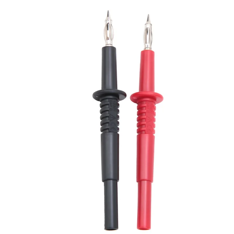 2PCS P5011 4mm Banana Plug Test Probe Banana Connector Test Lead For Multimeter