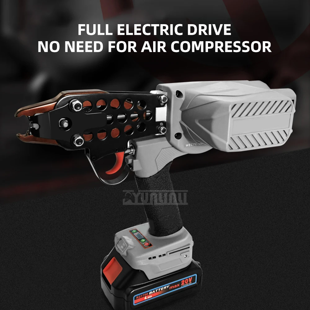 Lithium battery C gun electric nail gun 760 tie cage net 7C rockery 7E seat c nail gun air nail gun with 400 nails