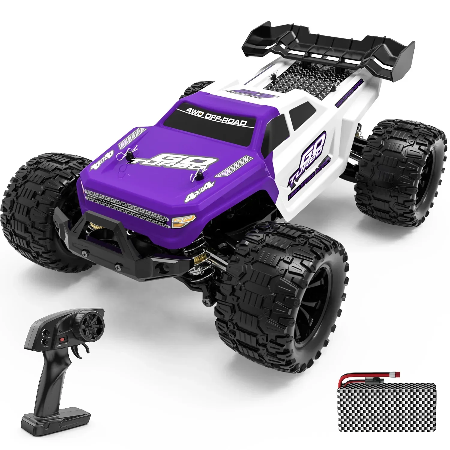 60KM/H 4WD RC Racing Car All Terrain Off-road Climbing Remote Control Car 1:14 High Speed Drift Racing Car RC Truck Model Gifts