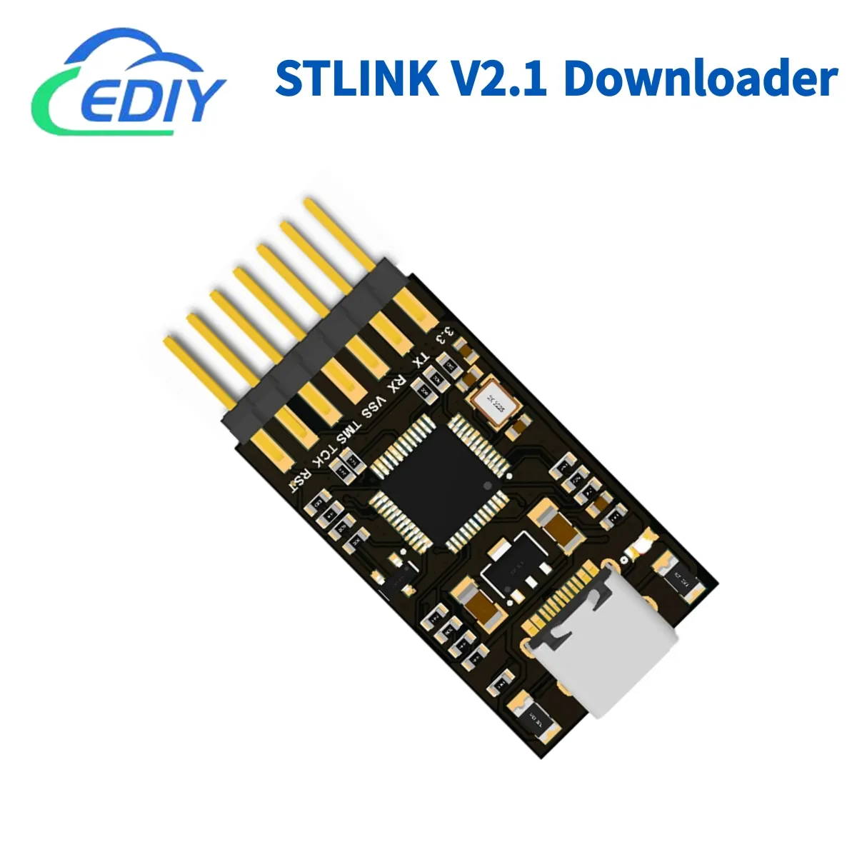 STLINK V2.1 Downloader Stlink Downloader Supports Serial Port STM32 Debugger to Compile and Simulate Stlink