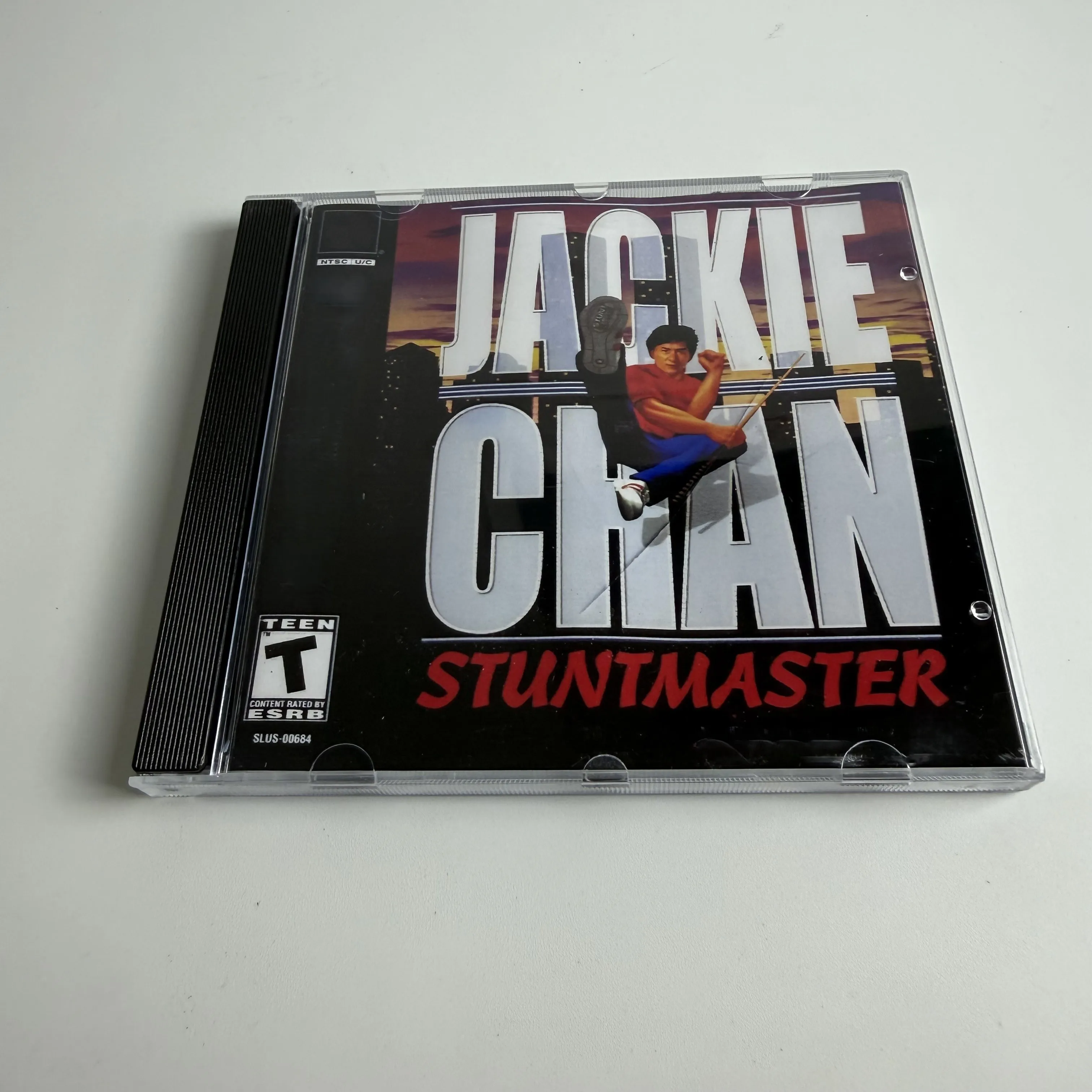 High-quality Reproduction Disc For PS1: Jackie Chan's Stuntmaster (US Vibration Version, No Manual)