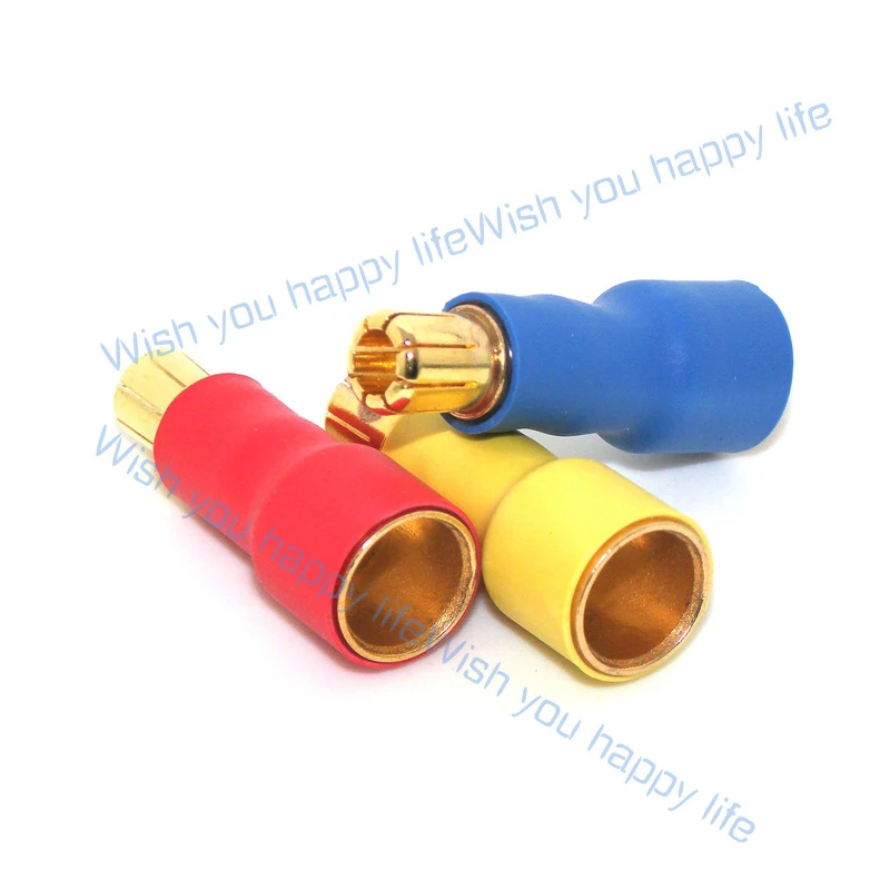 L... for 6mm Male to 8mm Female Bullet Adapter Connector Castle Mambo ESC Extension