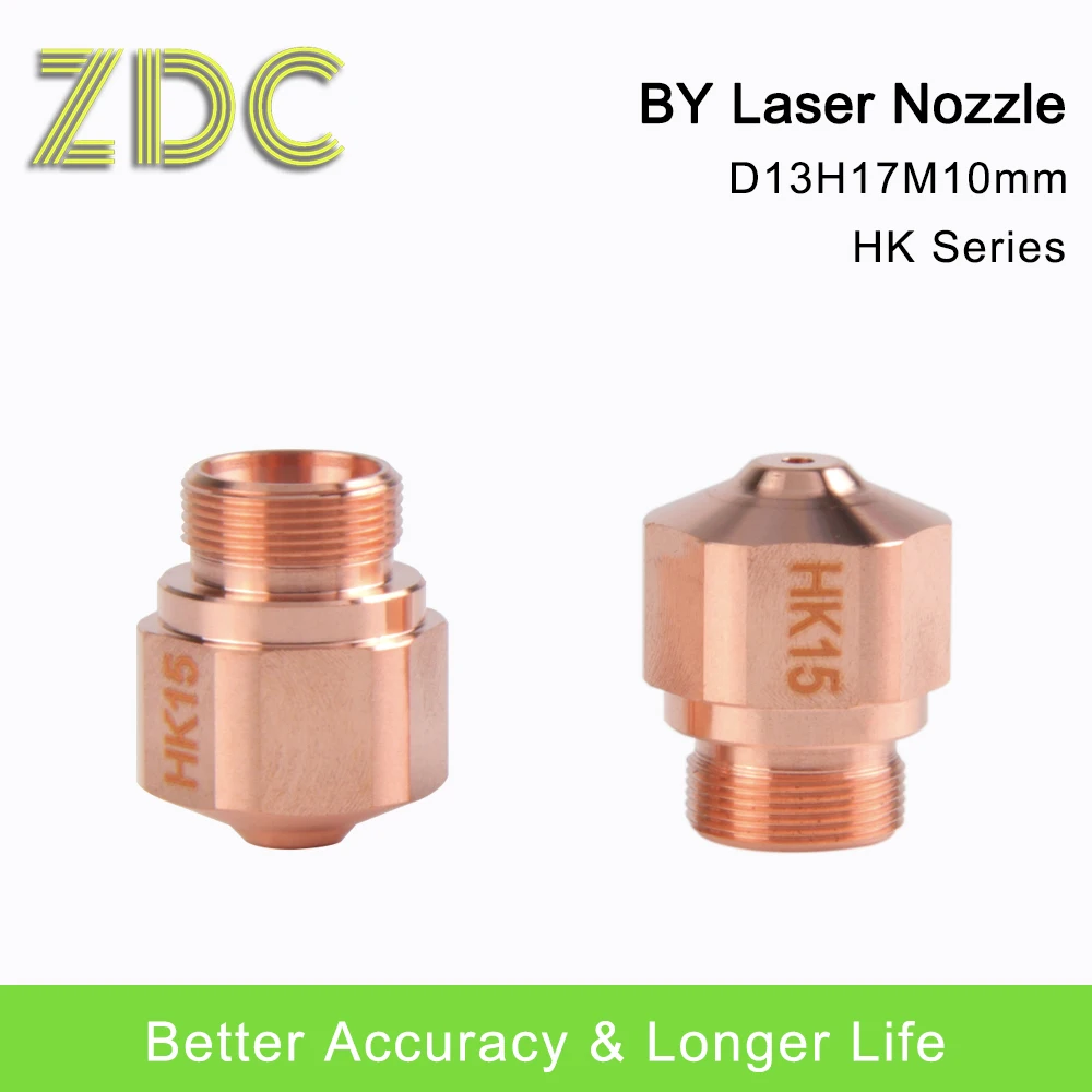 ZDC 10 buah/lot dengan Laser nozzle seri HK Caliber Caliber 1.0-3.0mm untuk oleh Laser kepala pemotong