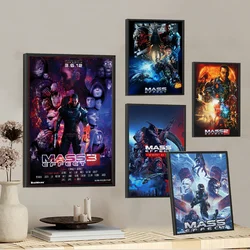 Mass Effect Vintage Posters Sticky Vintage Room Home Bar Cafe Decor Kawaii Room Decor